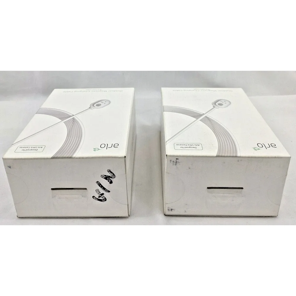 Arlo VMA5600C 25ft Outdoor Magnetic Charging Cable White BNIB Sealed